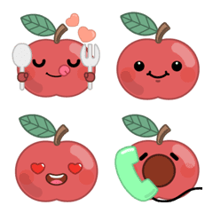 Fruit Emoji - Apple