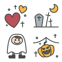 Autumn Emoji Halloween