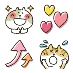 Animal emoji drawn by Kanapi