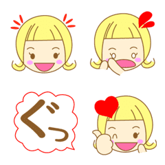 girls Emoji of maminko no,3