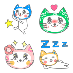 Hood Cat Emoji part2