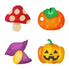 Simple Autumn emoji