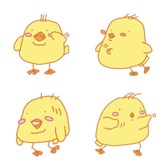 Hajimeno piyoko emoji  CHICKEN