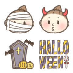 Tamagobolo's daily life: Halloween emoji