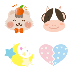Fongfu Cat : Sweet Farm Emoji