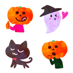 Halloween pumpkin boy