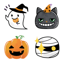 Sweet Emoji of Halloween