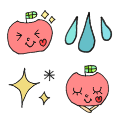 Apple and simple emoji
