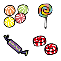 Hand drawn style Candy