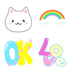 Easy to use & pretty cat Emoji