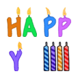 お誕生日おめでとうのline絵文字一覧 Line Store お誕生日おめでとうのline絵文字一覧 Line Store