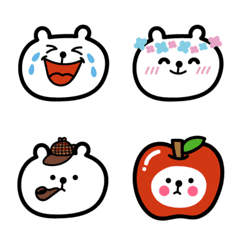 cute bear emoji part2 by madonnina