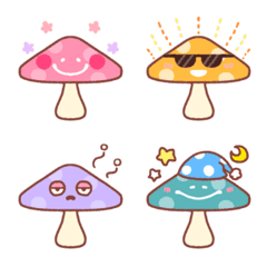 Cute mushroom emoji