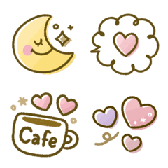 kawaii otona color emoji