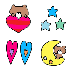 Various emoji 822 adult cute simple