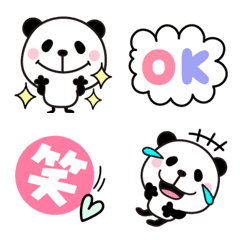 Emoji of Chubby Panda