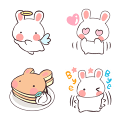 cute  pastel simple rabbit
