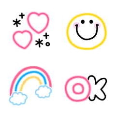 colorful Line Emoji 01