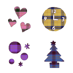 motif-Plaid part2 Emoji