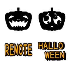 decoration emoji HALLOWEEN 2020