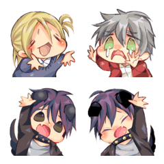 chimako friends Emoji2