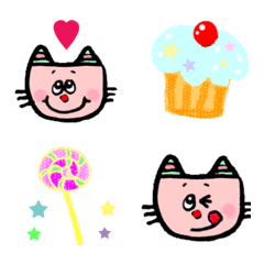 Capricious cat emoji