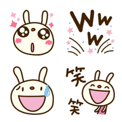 Warmly Forecast rabbit Emoji