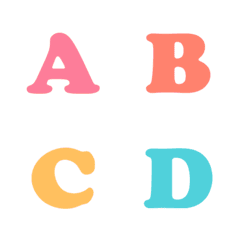 [ ABC ] อักษรสีสันสดใส