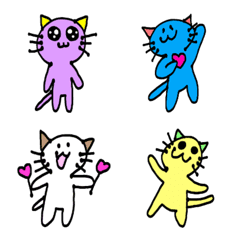 猫の助太郎さんズ(日常)Emoji