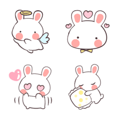 pastel simple rabbit