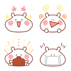Fluffy & soft bear emoji