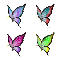 naisouya Butterfly Emoji