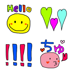 Colorful Emoji -SMILE-