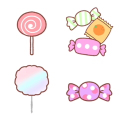 Very cute various candy emoji