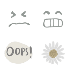 Loose & cute emojis "Emotion & symbols"2