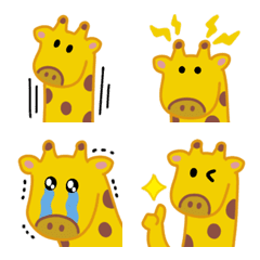 Cute giraffe emoji 3