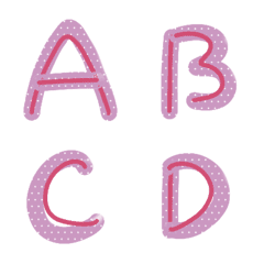 Pink English ABC 55