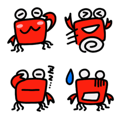 Sea emoji crab