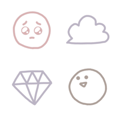 Smoky color simple Emoji