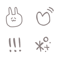 everyday rabbit emoji.