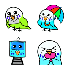 Budgerigar of Emoji 3rd