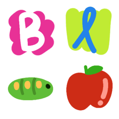 Alphabet adorable colorful fun