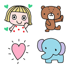 Various emoji 831 adult cute simple