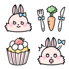 Pink rabbit Mimimi(Emoji)