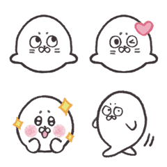 Emoji of funny seal