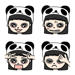 Girl who likes pandas