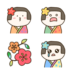 Kokeshi-Chan emoji