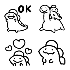 Dinosaur Emoji simple