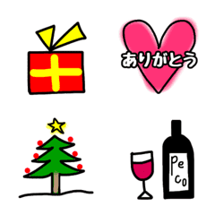 daily emoji winter series vol.1