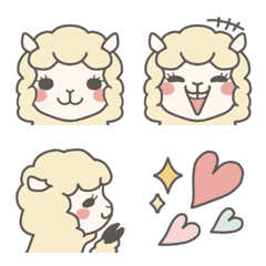 Daily use alpaca Emoji